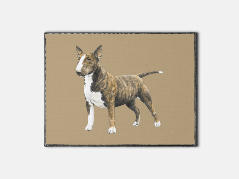 Miniature Bull Terrier Doormat