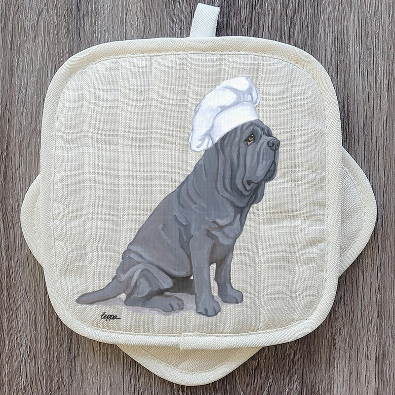 Neapolitan Mastiff Pot Holder Set