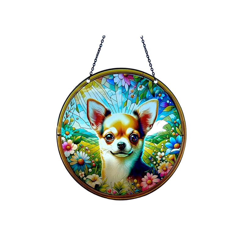 Chihuahua Suncatcher
