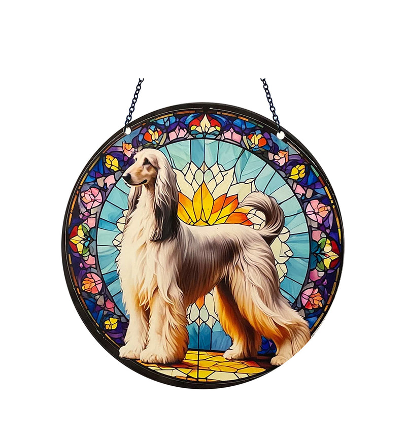Afghan Hound Suncatcher