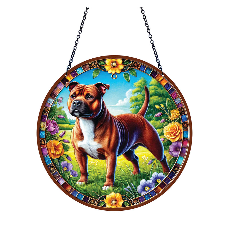 Staffordshire Bull Terrier Suncatcher