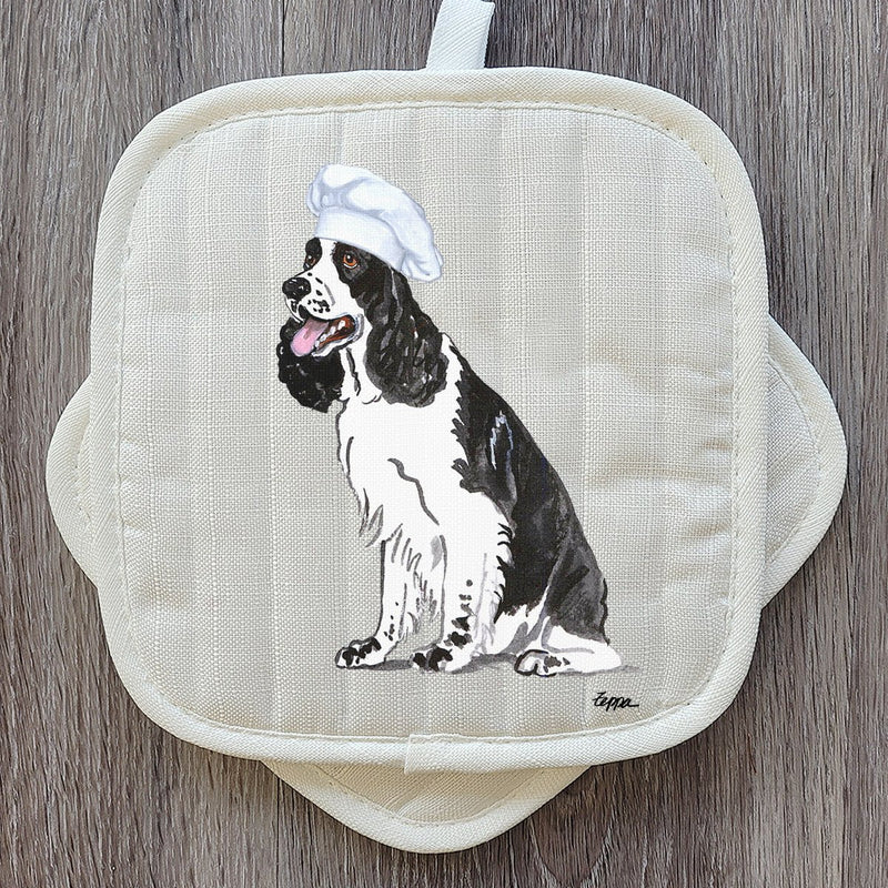 Springer Spaniel Pot Holder Set