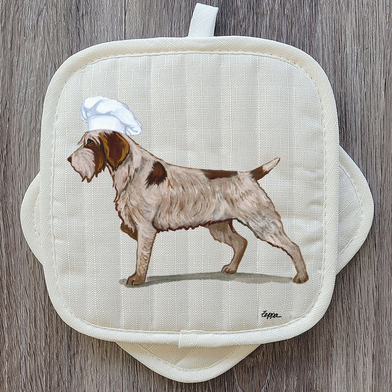 Wirehair Pointing Griffon Pot Holder Set