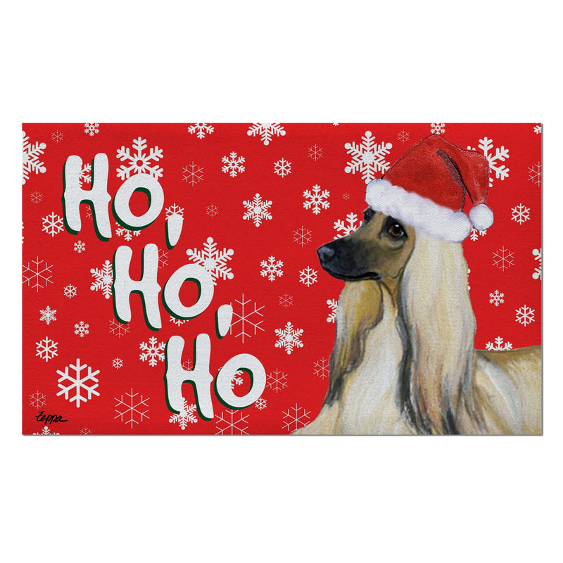 Afghan Holiday Welcome Mat