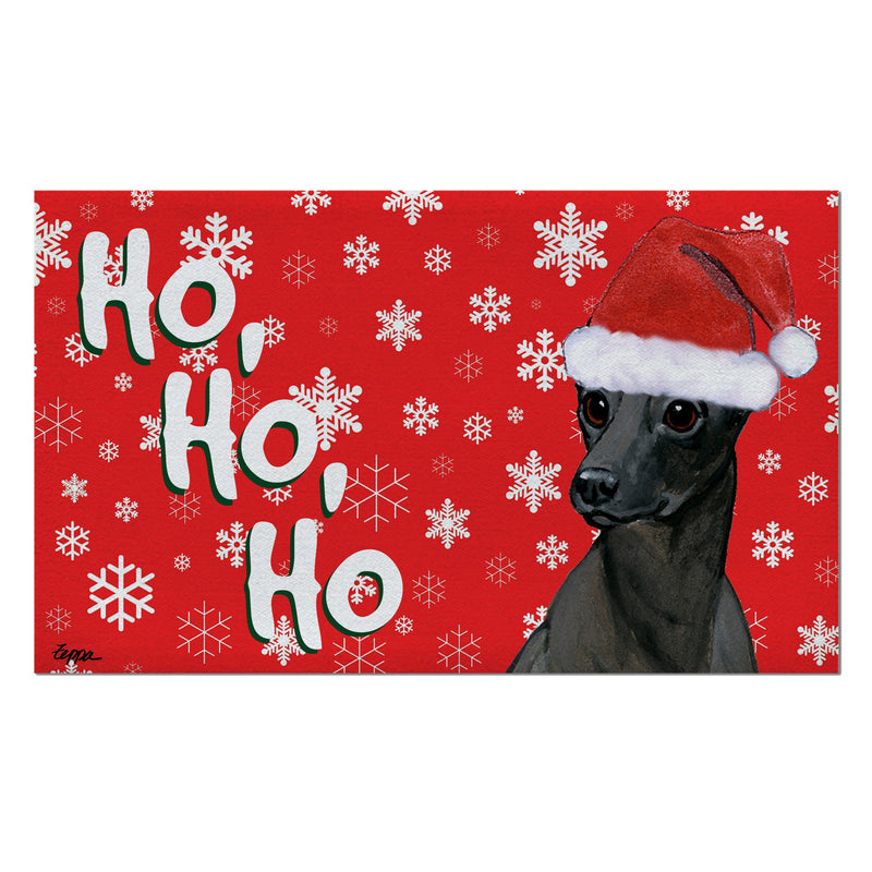 Xoloitzcuintli Holiday Welcome Mat