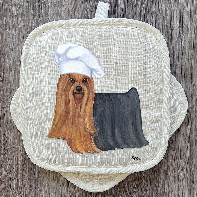 Yorkshire Terrier Pot Holder Set