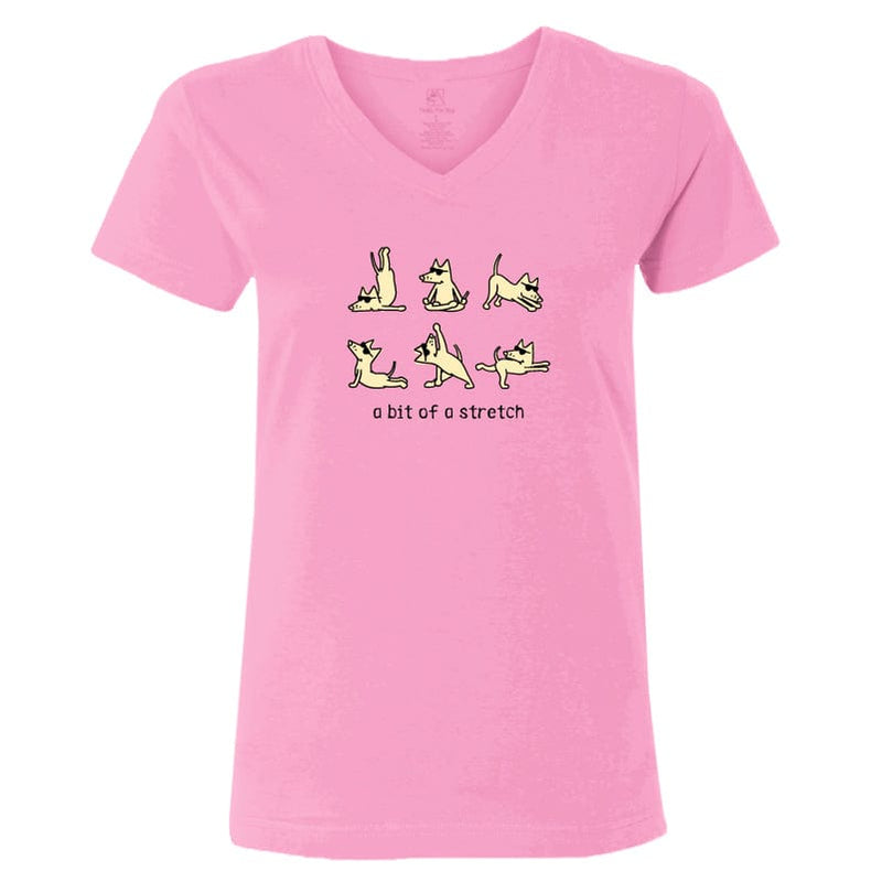 Bit of a Stretch - T-Shirt Ladies V-Neck