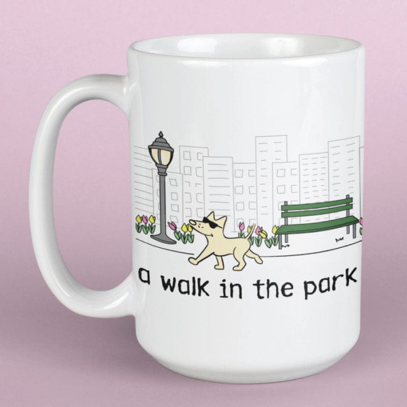 A Walk in the Park - Large Coffee Mug