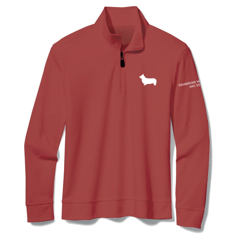 Pembroke Welsh Corgi Embroidered AKC Quarter Zip