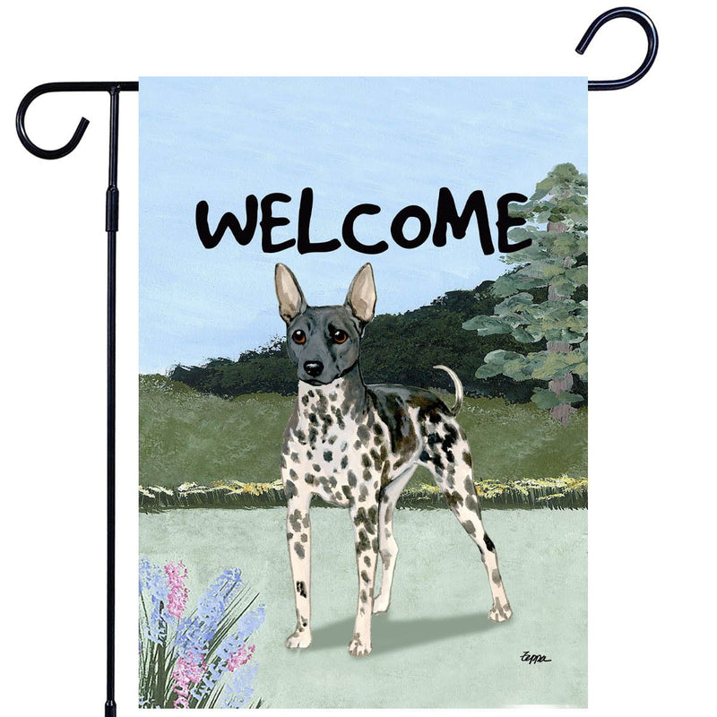 American Hairless Terrier Garden Flag