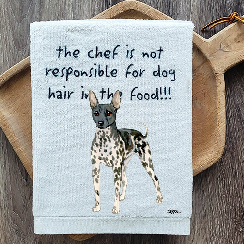 American Hairless Terrier Dish Towel