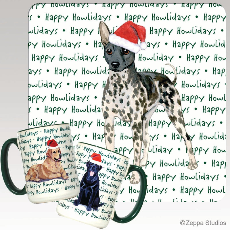American Hairless Terrier Holiday Mug
