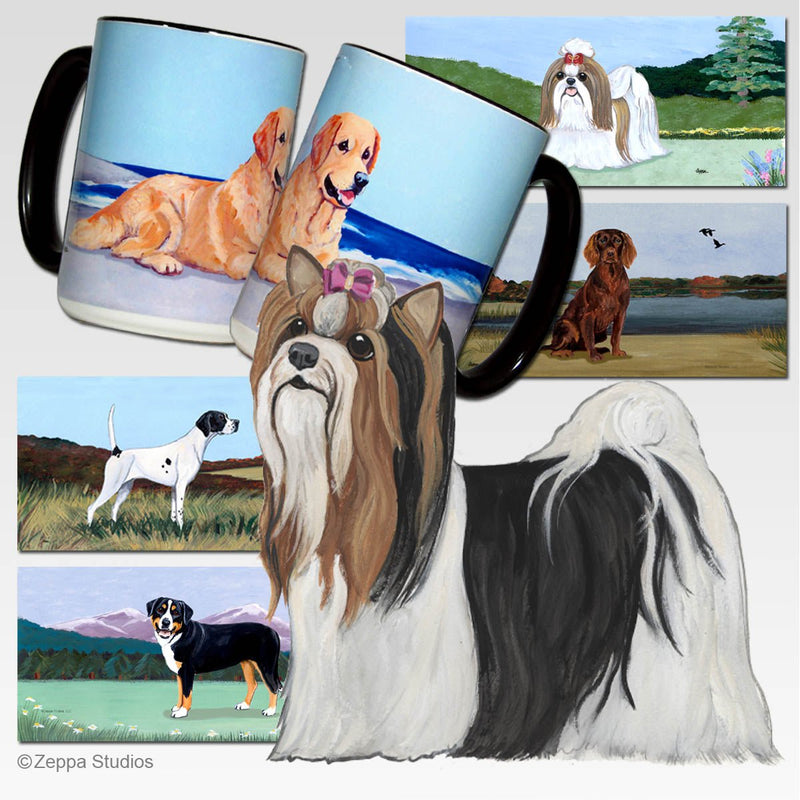 Biewer Terrier Scenic Mug