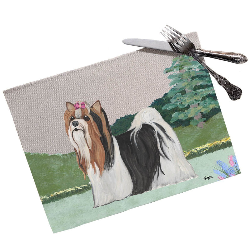 Biewer Terrier Placemats