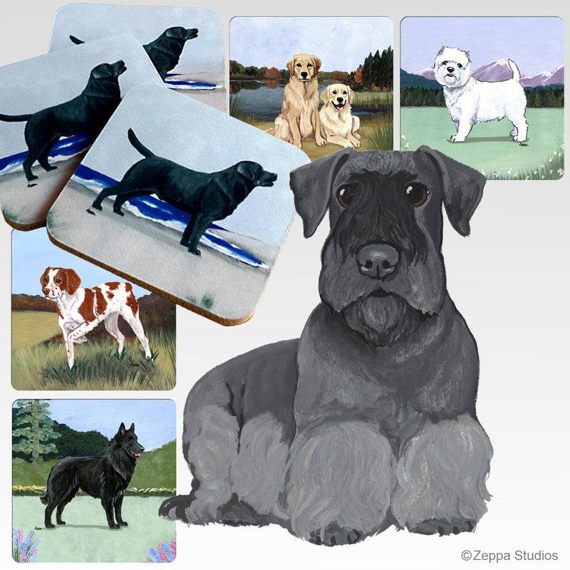 Cesky Terrier Scenic Square Coaster