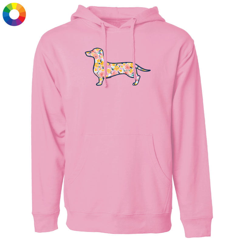 Dachshund Silhouette - Sweatshirt Pullover Hoodie