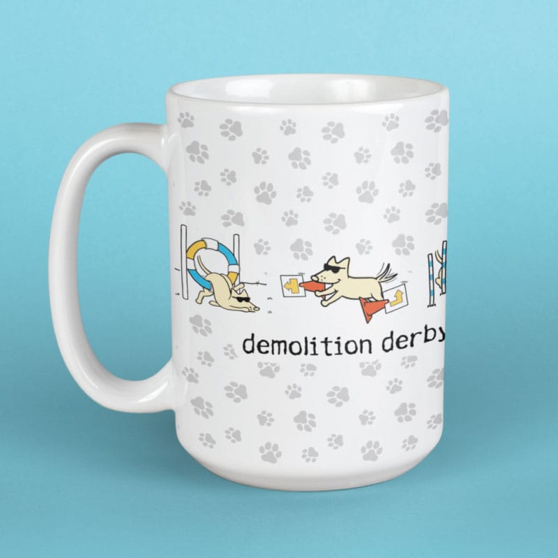 Demolition Derby - Large Coffee Mug