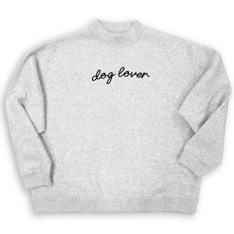 Dog Lover Mock Neck Sweatshirt