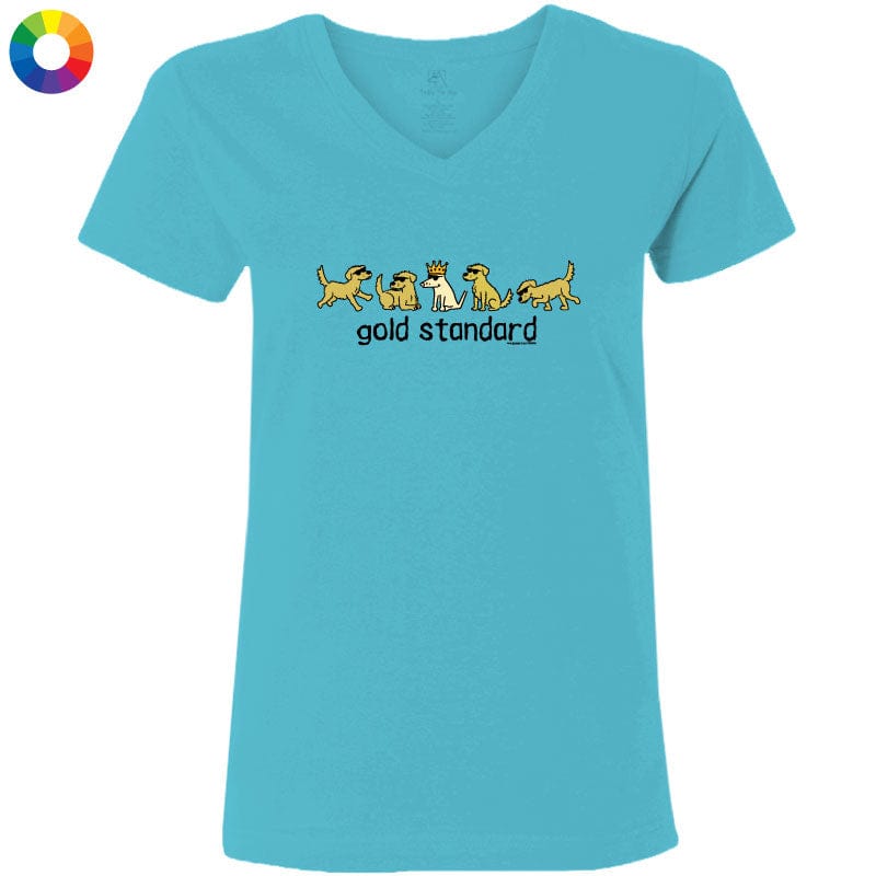 Gold Standard - Ladies T-Shirt V-Neck