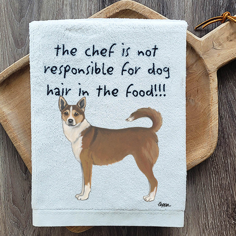 Norwegian Lundehund Dish Towel