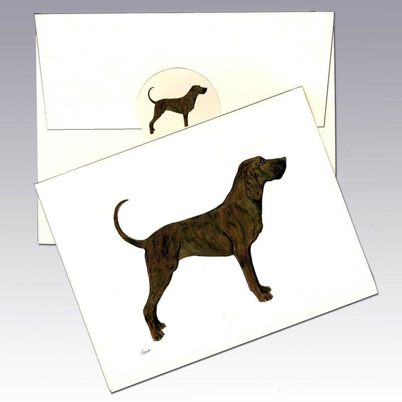 Plott Hound Note Cards