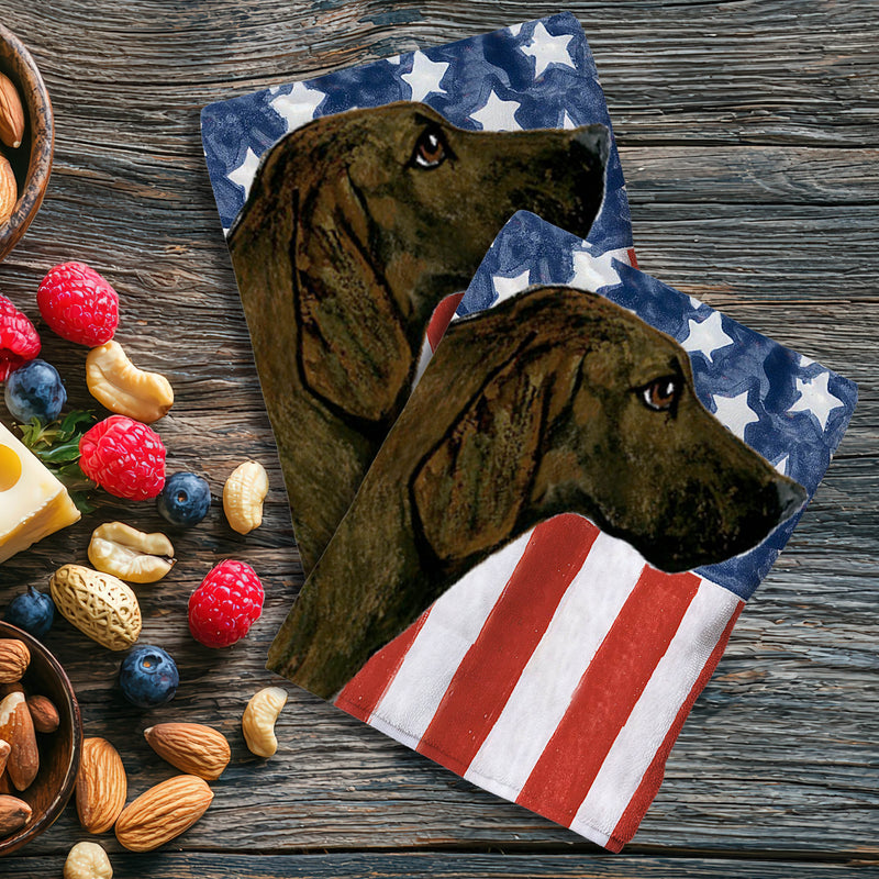 Plott Hound Americana Kitchen Towel Set