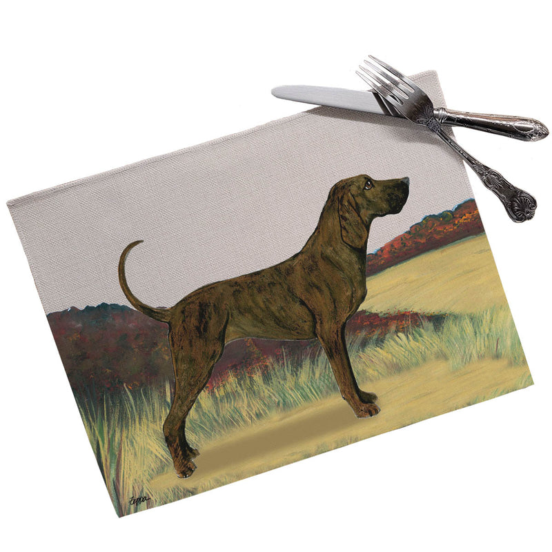 Plott Hound Scenic Placemats
