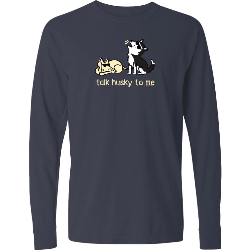 Talk Husky To Me - Long-Sleeve T-Shirt Classic