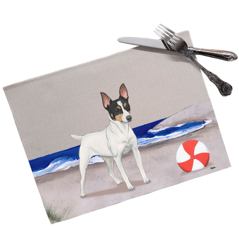 Toy Fox Terrier Scenic Placemats