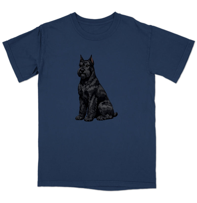 Watercolor Giant Schnauzer Adult Unisex T-Shirt