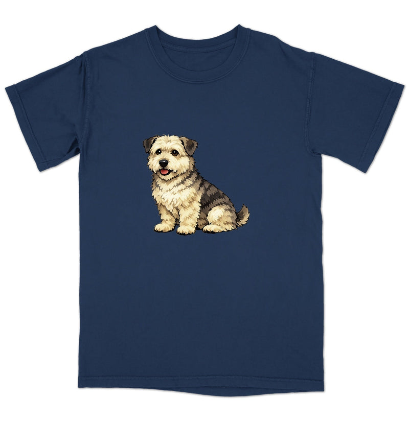 Watercolor Glen of Imaal Terrier Adult Unisex T-Shirt