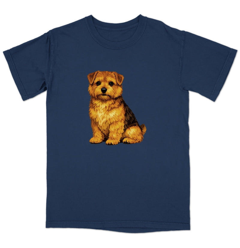 Watercolor Norfolk Terrier Adult Unisex T-Shirt