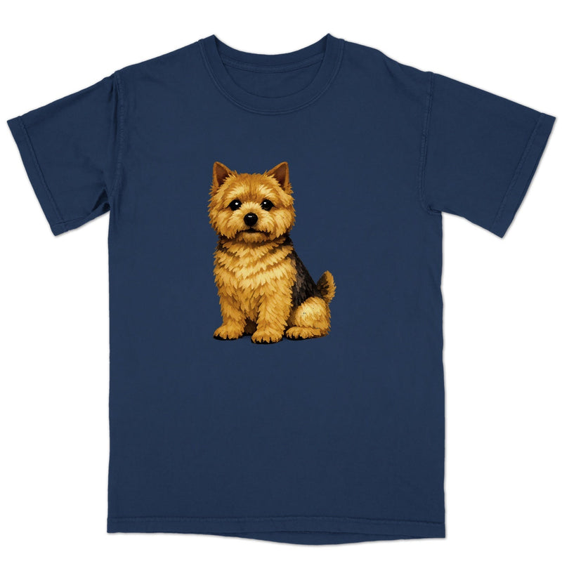 Watercolor Norwich Terrier Adult Unisex T-Shirt