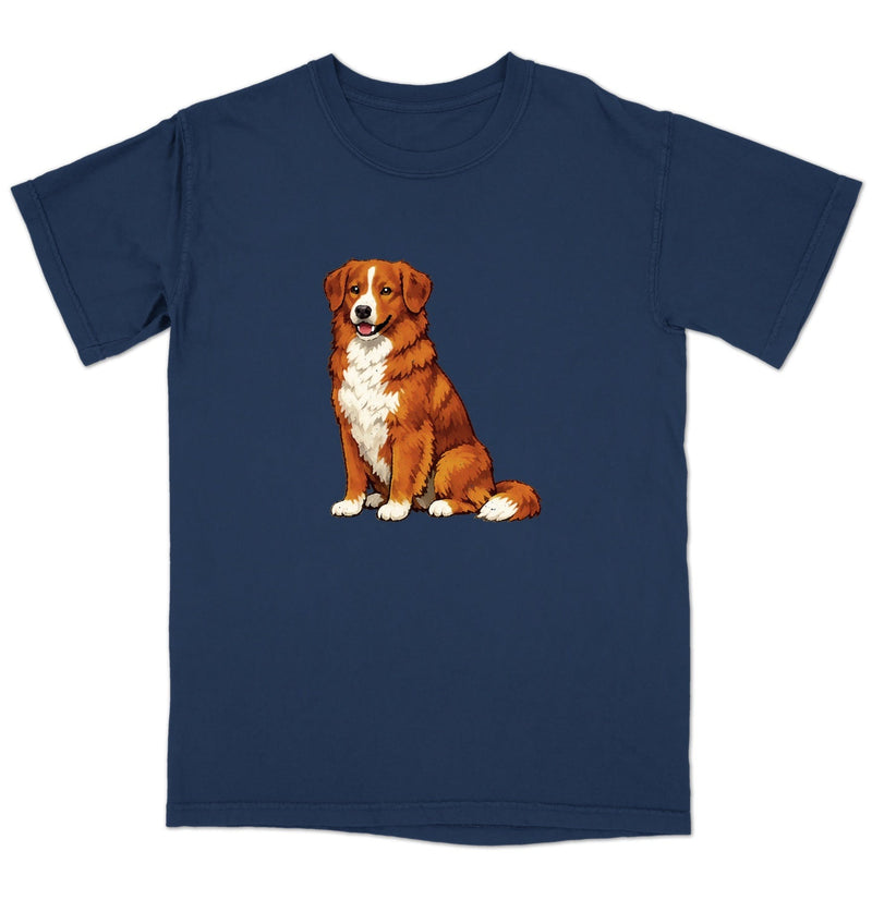 Watercolor Nova Scotia Duck Tolling Retriever Adult Unisex T-Shirt