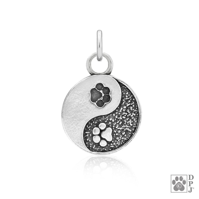 Yin & Yang Paw Pendant