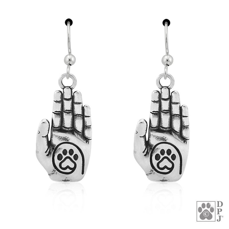 A True Friend Reaches For Your Hand, Earrings