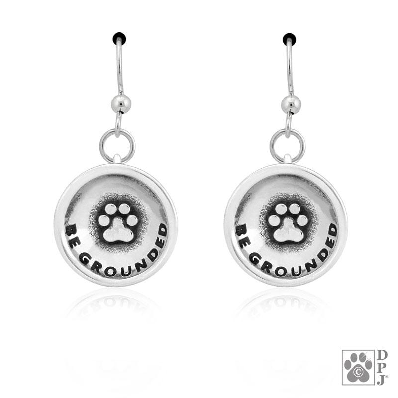 Be Grounded Paw Earrings