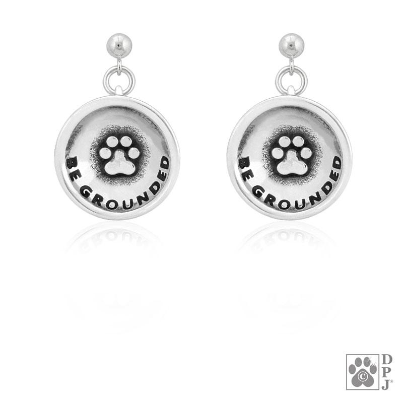 Be Grounded Paw Earrings
