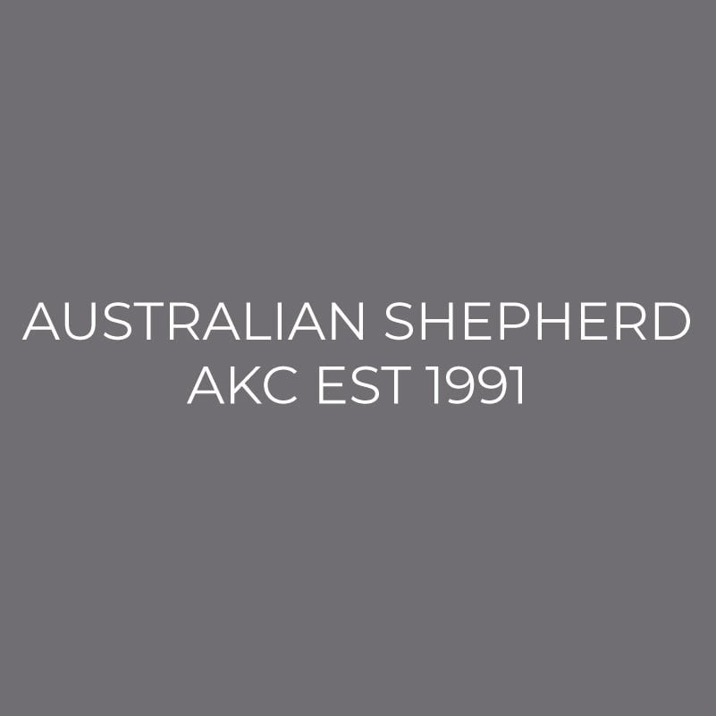 Australian Shepherd Embroidered AKC Polo