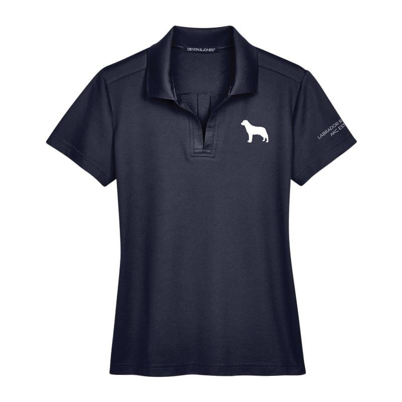 Labrador Retriever Embroidered AKC Women's Polo
