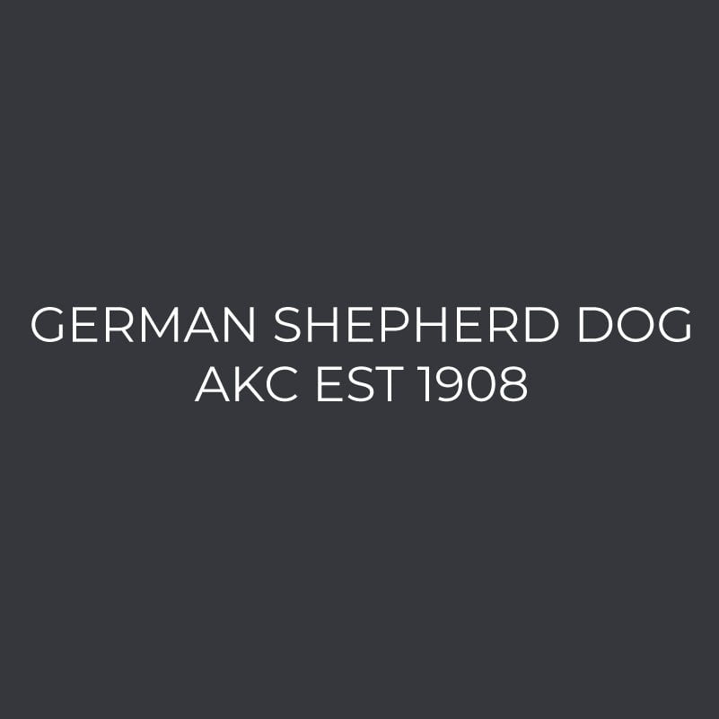 German Shepherd Dog Embroidered AKC Polo