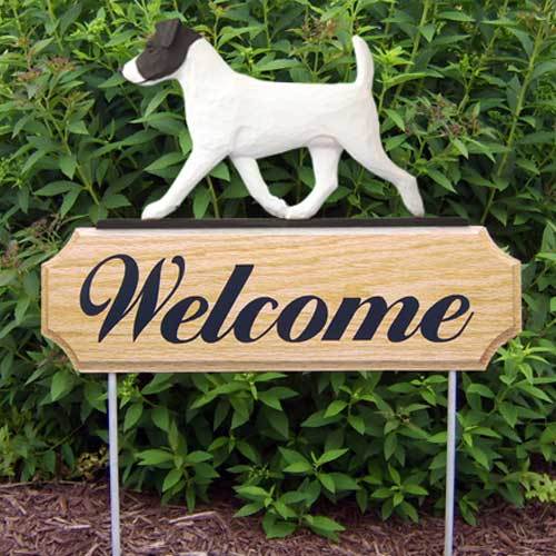 Parson Russell Terrier  Welcome Sign