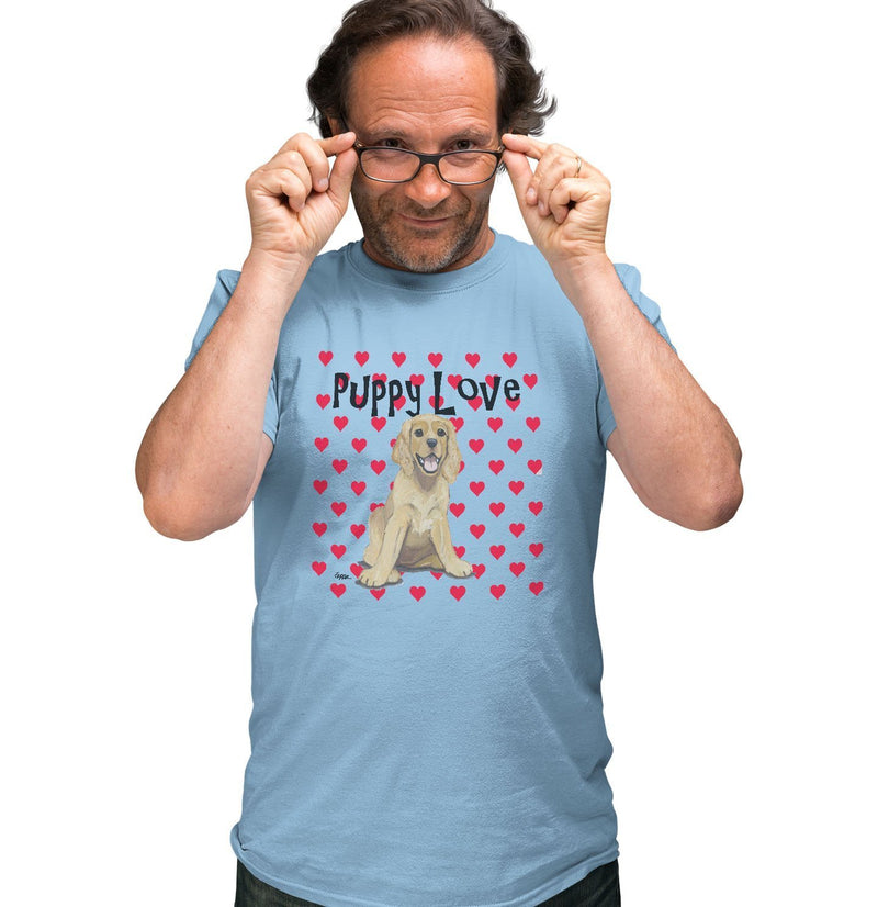 Cocker Spaniel Puppy Love - Adult Unisex T-Shirt