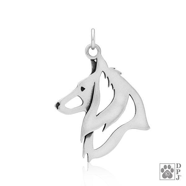 Belgian Sheepdog, Head, Pendant