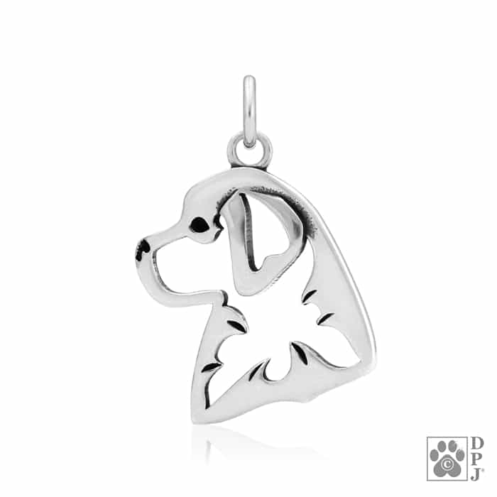 Bernese Mountain Dog, Head, Pendant