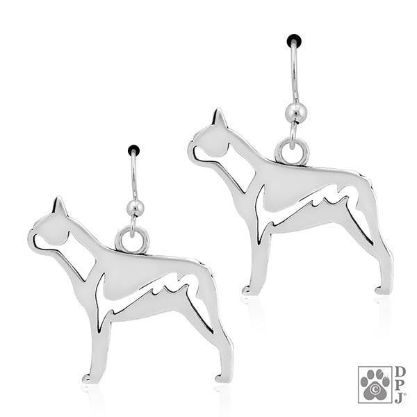 Boston Terrier, Body, Earring