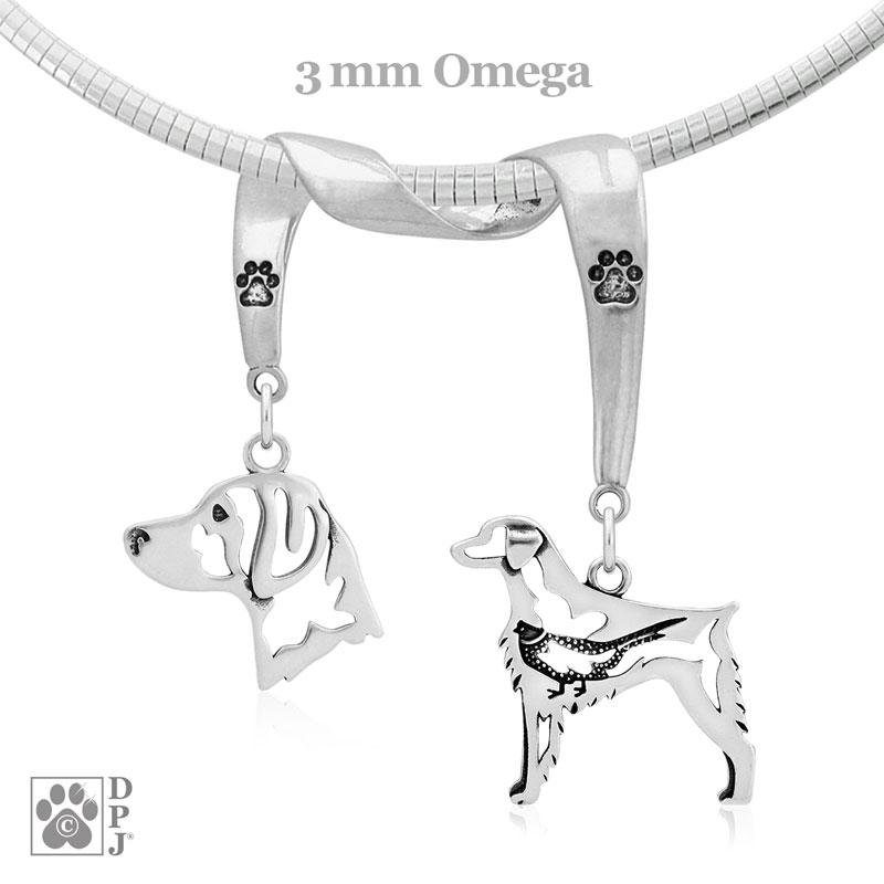 Brittany, Charm Holder, Necklace