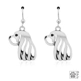 Katy Craig Ltd Orecchini A Perno In Argento Sterling 925 Con Cane King Charles Spaniel – Gioiello Esclusivo, Regalo Perfetto Per Amanti Dei Cani. Dimensioni 10x12mm. - 3