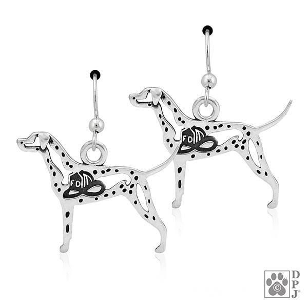 Dalmatian w/Fire Hat, Body, Earring
