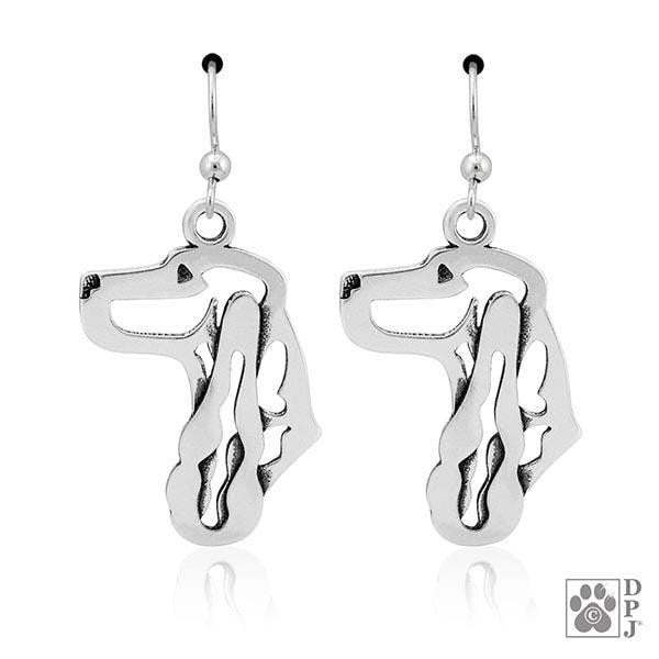 English Cocker Spaniel, Head, Earring